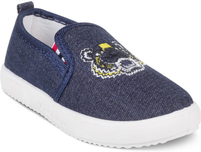 

KITTENS Boys Slip on Sneakers(Dark Blue, Navy