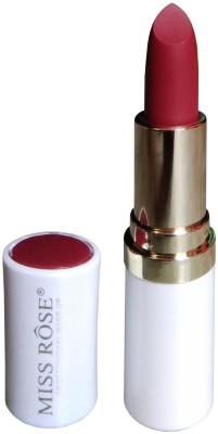 MISS ROSE Matte Makeup Lipstick Dark Red(Dark Red, 3 g)