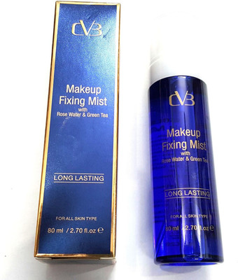 

CVB Paris Makeup Fixing Mist With Rose Water & Green Tea (80 ml) Makeup Remover(80 ml)