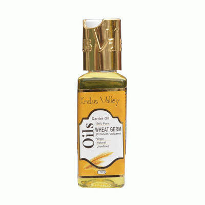 

Indus Valley 100% Virgin Wheatgerm Carrier Oil - Best Source for Vitamin E(50 ml)