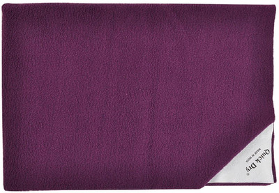 

Quick Dry Cotton Baby Bed Protecting Mat(PLUM