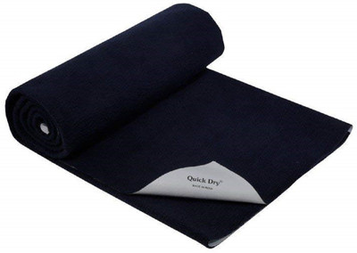 

Quick Dry Cotton Baby Bed Protecting Mat(Navy Blue