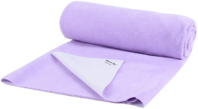 

Quick Dry Cotton Baby Bed Protecting Mat(LILAC