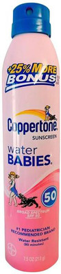 

Coppertone Water Babies Sunscreen Lotion Spray 50SPF - 213ml (7.5oz)(213 ml)