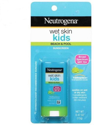 

Neutrogena Kids Wet Skin Sunscreen SPF70 - 13G (Pack of 2)(26 ml)