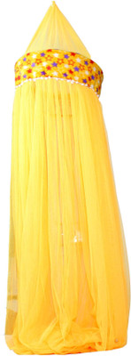 

Creative Textiles Nylon Adults Cozy Sleep Mosquito Net(Yellow)