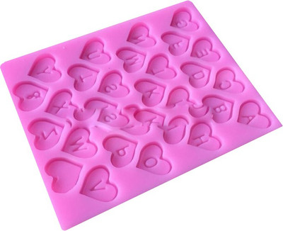 

Futaba 1 Heart Letters - Cup Fondant Decoration Mould(Pack of 1)