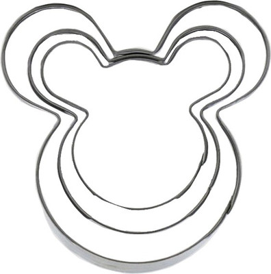 

Futaba Mouse Cookie Cutter - Cup Tart Mould(Pack of 3)