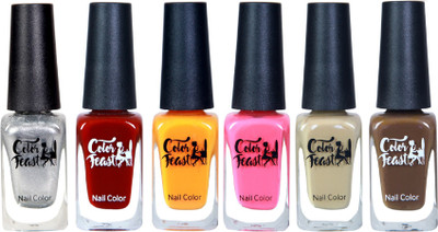 

miss nails 11ML 6PCS COMBO Multi(Pack of 6)