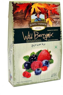 Jewel Farmer Wild Berrymix Blueberry, Cranberries, Strawberries, Cherries(200 g, Vacuum Pack)