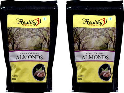 

HealthyFeast Natural California combo(500+500) Almonds(1 kg, Pouch)