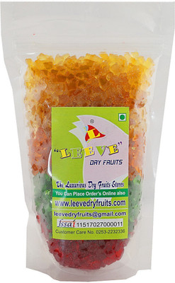 

Leeve Dry fruits Mix Tutti Frutti , 800gm Cherries(800 g, Pouch)