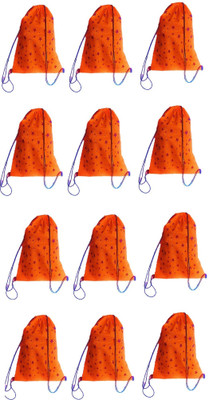 

Demoda Printed Party Bag(Orange, Pack of 12)