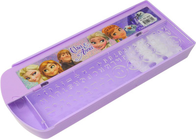 

Parteet pencil box pencil box Art Plastic Pencil Box(Set of 1, Purple)