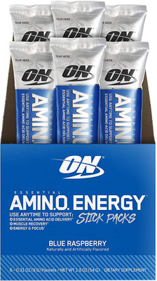 

Optimum Nutrition Essential Amino Energy BCAA(54 g, Blue Raspberry)