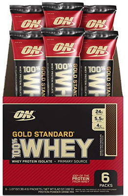 

Optimum Nutrition Gold Standard 100% Whey Protein(182 g, Double Rich Chocolate)