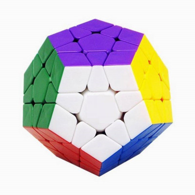 

M-Alive Pentagon Magic Puzzle Cube Brain Teaser Megaminx Cube Speed And Sticker less(1 Pieces)