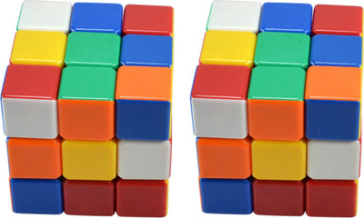 

Saamarth Impex 5.5X5.5 Multicolor Cube Puzzle,Mind Game Exclusive Addition Sharping Mind Game Set Of 2 Piece(2 Pieces)