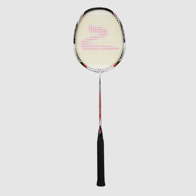 

zillion BR-821 White, Red Strung Badminton Racquet(G1 - 4 Inches, 240 g), Red;white