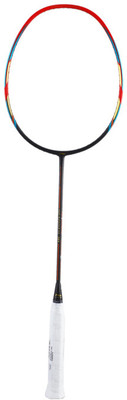 

Li-Ning Windstorm 78 Superlight Unstrung Professional Badminton Racquet, S2 - Grey/Red Grey, Red Unstrung Badminton Racquet(G4 -3.25 Inches, 78 g)