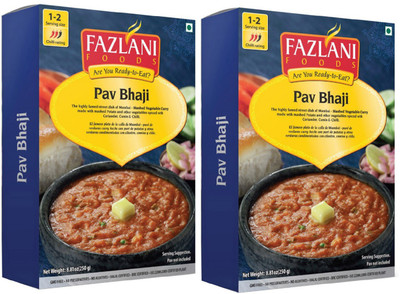 

Fazlani Foods Ready To Eat Pack of 2 Pav Bhaji 250 g