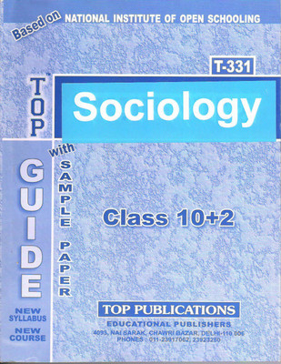 Nios Sociology 331 Guide Books 12th EM TOP(Paperback, Top Publications)