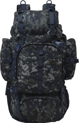 

F Gear Neutron Marpat Navy Digital Camo Rucksack - 50(Blue, Black), Black;blue