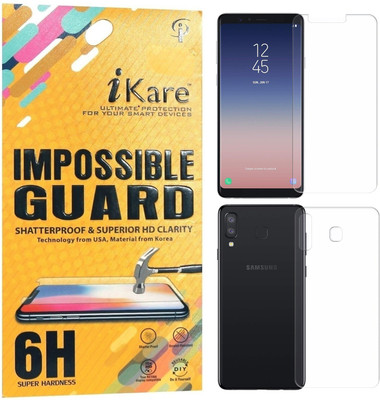iKare Front and Back Screen Guard for Samsung Galaxy A8 Star(Pack of 2)