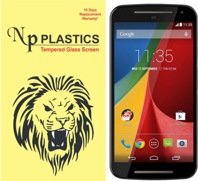 npplastics Tempered Glass Guard for Motorola moto G2(full body cover Glass)(Pack of 1)