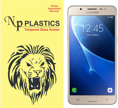 npplastics Tempered Glass Guard for Samsung Galaxy J5((full body cover Glass)(Pack of 1)
