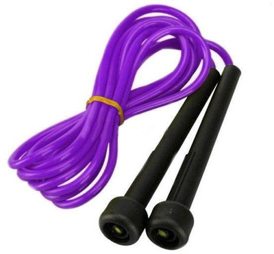 

Electrobot Plastic Long Jump Rope Skipping Gym Speed Fitness Freestyle Skipping Rope(Purple, Length: 275 inch)