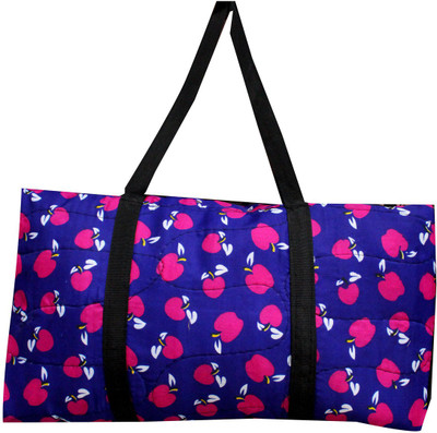 

HD Beautiful print cloth Travel Duffel Bag Small Travel Bag - M(Blue)