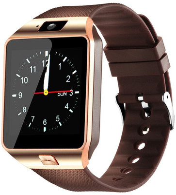 

AVIKA Smart, Stylish, High Quality, 2G, 3G, 4G Sim Supported Bluetooth Smart Watch Golden Smartwatch(Multicolor Strap Regular)