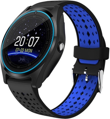 

AVIKA New Arrival, Bluetooth Certified Smart Watch Support All 2G, 3G,4G SIM, Best Selling Premium Quality Lowest Price with Apps like Facebook, Whats app, Read Message or News, Sports, Health, Pedometer, Sedentary Remind & Sleep Monitoring, Better Displa