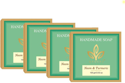 

Org'era Handmade soap Neem turmeric(200 g, Pack of 4)