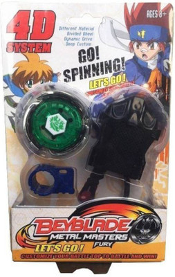 

Bestie Toys Big Bang 4D Top Metal masters fury Beyblade(Multicolor)