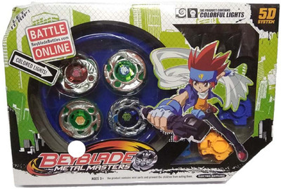 

imtion Beyblade Metal Master Fury for kids Use For 8+ Years Big Set(Multicolor)