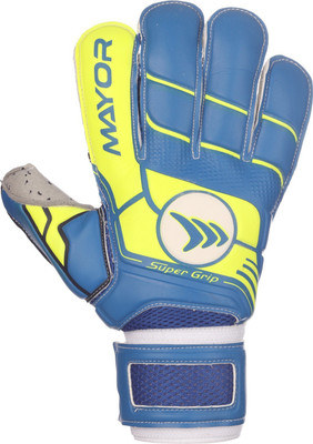 

Mayor Super Grip Goalkeeping Gloves (XL, Blue)