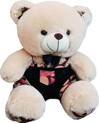 

My Baby Excels Brown Bear Plush with cloth 35cm - 35 cm(Brown)