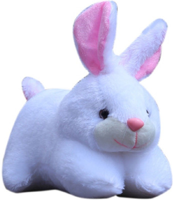 

NKS Teddy Bear Soft Toys Cute Rabbit Animal soft Push Toys For Kids Birthday/Home/Car Decoration & Valentine - 26.01 cm (Pure White) - 26.01 cm(White)