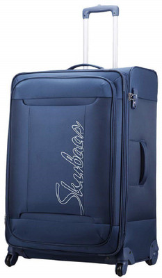 

Skybags Hexa 68 cms medium size Expandable Check-in Luggage -  inch(Blue