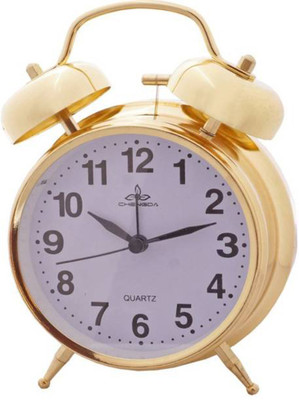 CHENGDA Analog Gold Clock