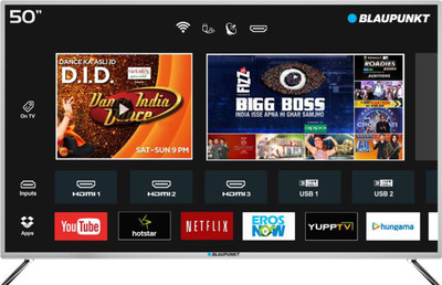 Blaupunkt 127cm (50 inch) Full HD LED Smart TV with External Soundbar(BLA50AS570)