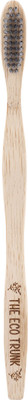 

The Eco Trunk Biodegradable Bamboo Toothbrush - Soft/Medium Charcoal bristles Medium Toothbrush