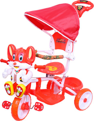 

Luusa Happy Mickey Tricycle(Red), Peppy red
