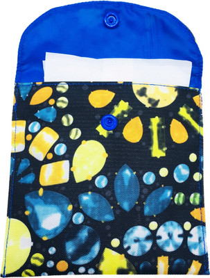

Meher Collection Cosmetic Pouch(Blue, Multicolor)