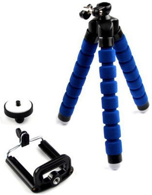 

BJORK Universal Flexible Octopus Style Tripod with Monopod Mount Adapter and Long Screw for Mobile FOR MEDIUM MOBILE PHONE AND CAMERA MOBILE HOLDER Tripod, Tripod Kit(Multicolor, Supports Up to 3.5)