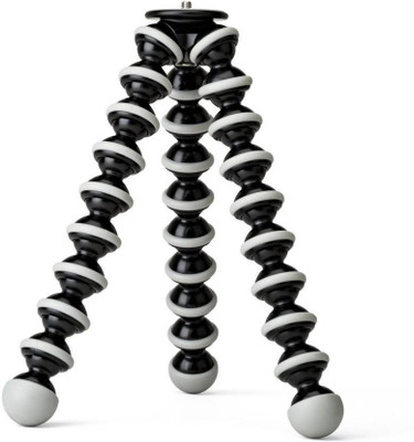 

Adofys 10 inch Flexible Gorillapod Tripod With Mobile Attachment For DSLR & Smartphones Tripod, Tripod Kit (Black, Supports Up to 2500 g) Tripod(Black And White, Supports Up to 2500)