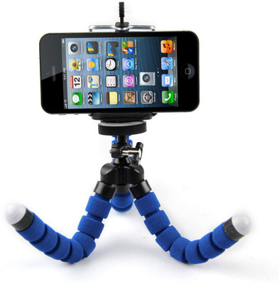 

BUY GENUINE Octopus Mini Tripod Flexible Adjustable Mount for Action Camera Tripod(Black, Supports Up to 1000)