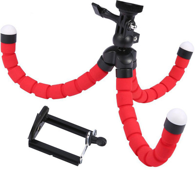 

LIFEMUSIC High Quality Sponge Flexible Mobile Stand, Selfie Stick, Camera Stand Universal Mobile Holder Mount For Smartphones Tripod (Multicolor) Tripod(Multicolor, Supports Up to 1000)